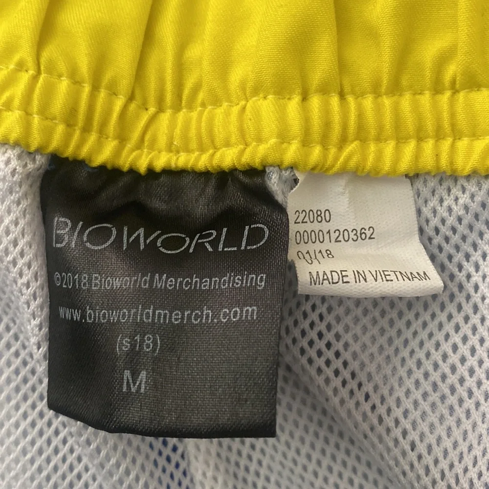 Bioworld Cat Pineapple Drink Swim Trunks
